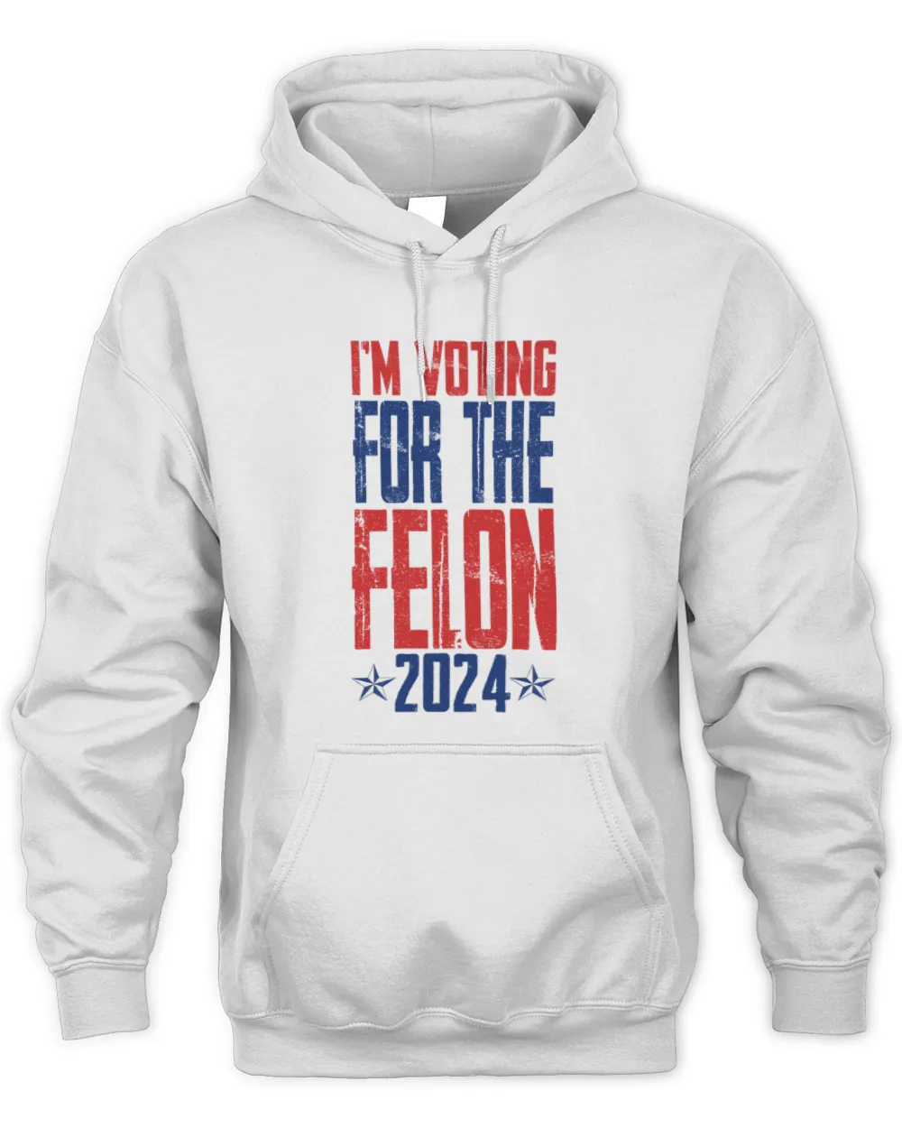 Trump 10 Unisex Hoodie white s