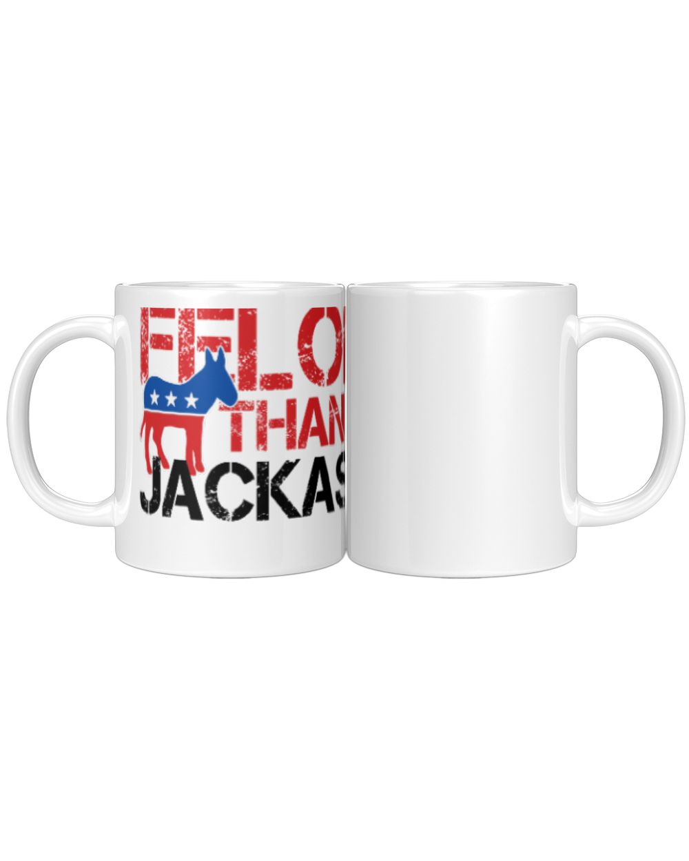 Jackass White Mug white 11oz