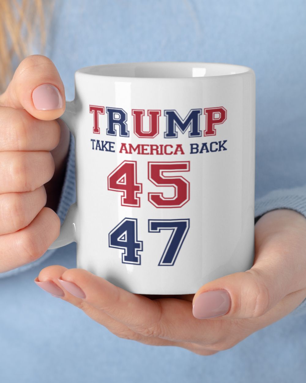 Trump 47 White Mug white 11oz