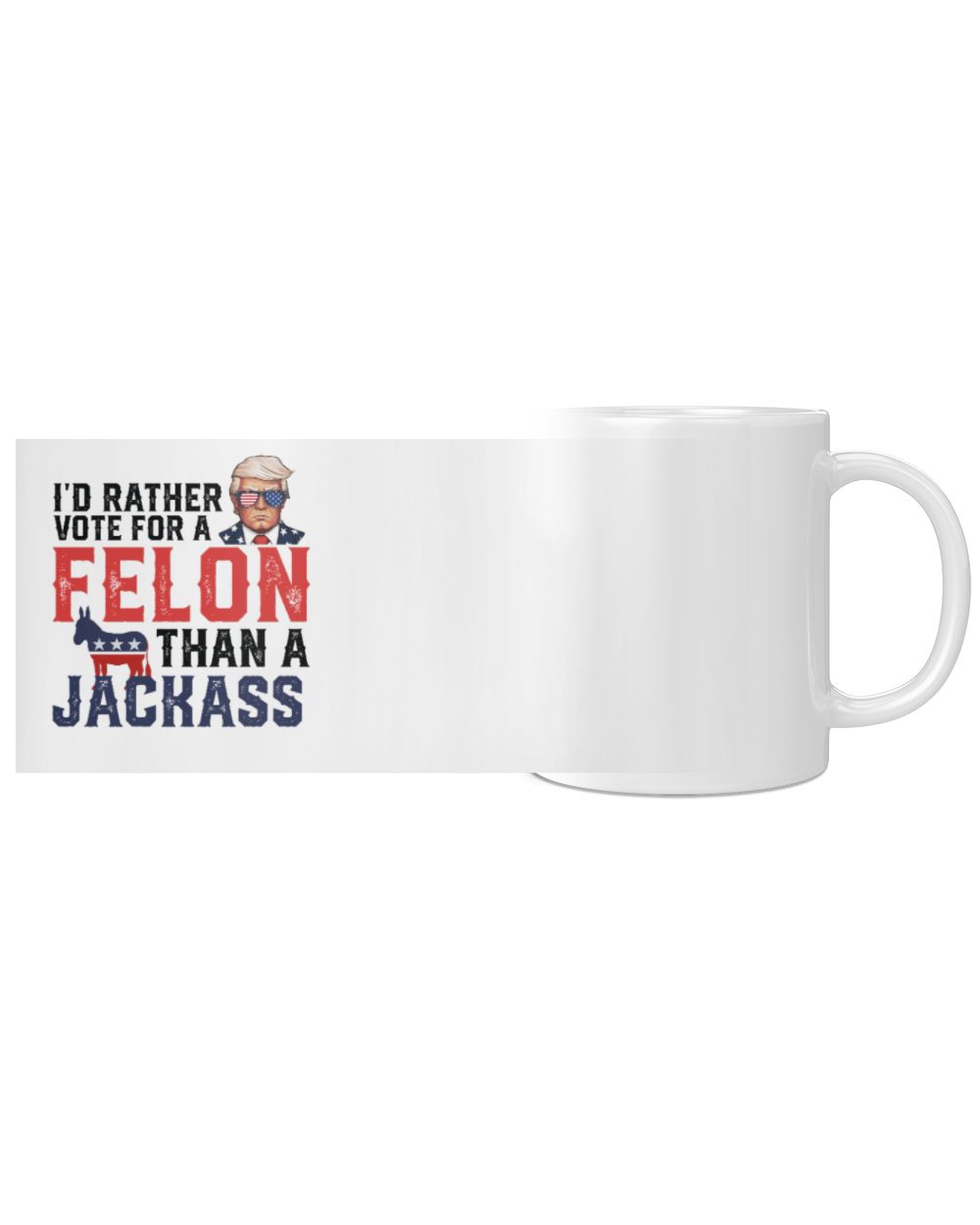 Trump 08 White Mug white 11oz