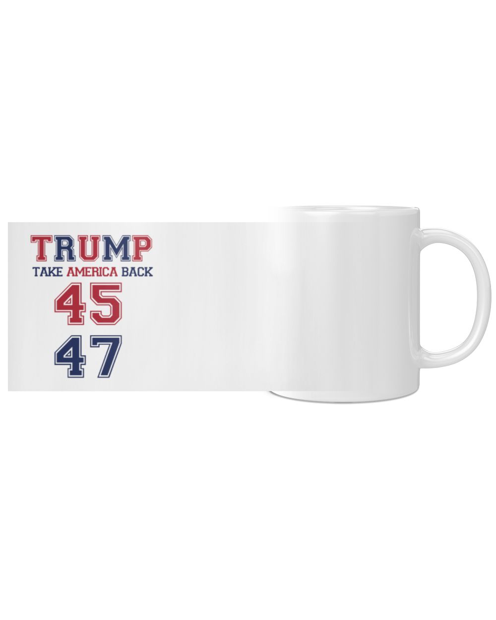 Trump 47 White Mug white 11oz