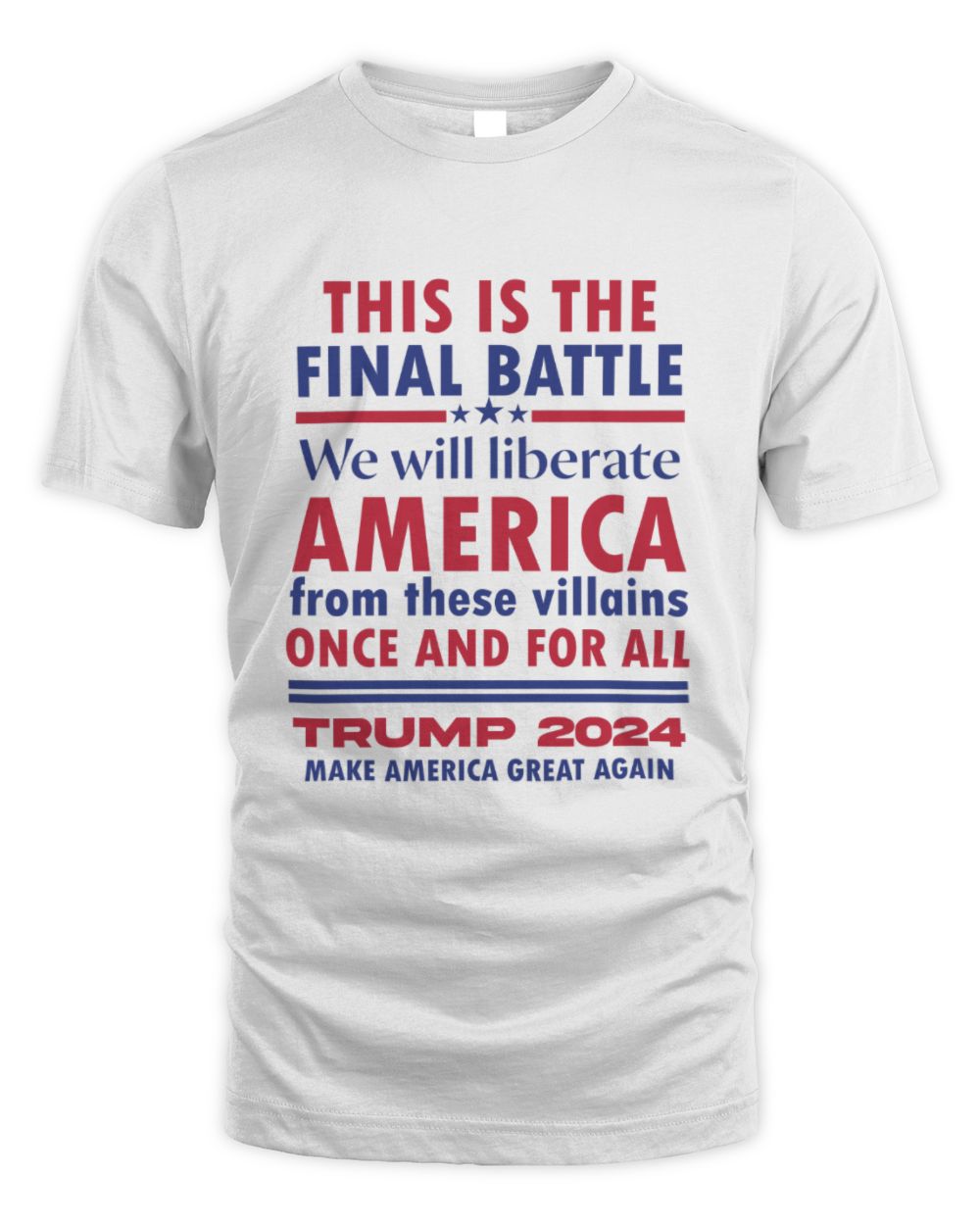 This is the final Battle-01 Unisex Standard T-Shirt white s