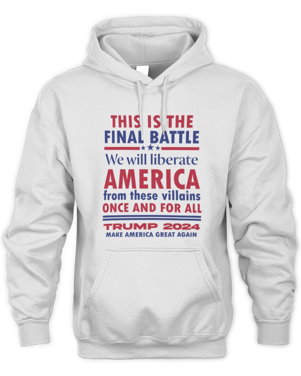 This is the final Battle-01 Unisex Hoodie white s