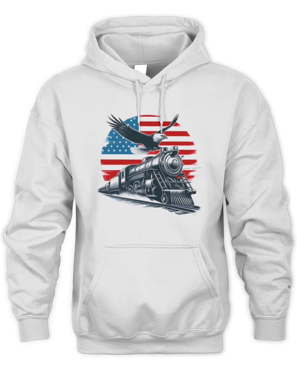 Trump 53 Unisex Hoodie white s