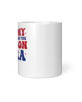 In My voting for the Felon Era-01 White Mug white 11oz