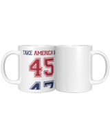 Trump 47 White Mug white 11oz