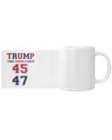 Trump 47 White Mug white 11oz